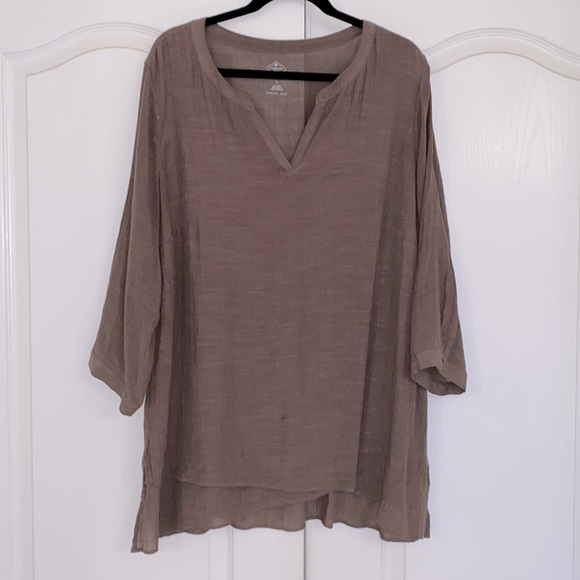 St. John’s Bay Layered Tunic - Picture 1 of 6